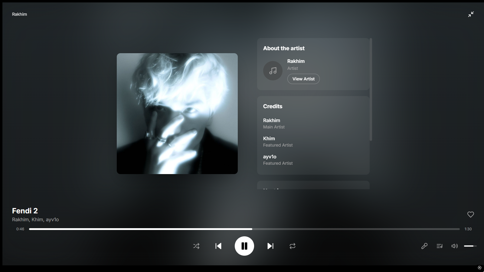 VYRA Fullscreen Player